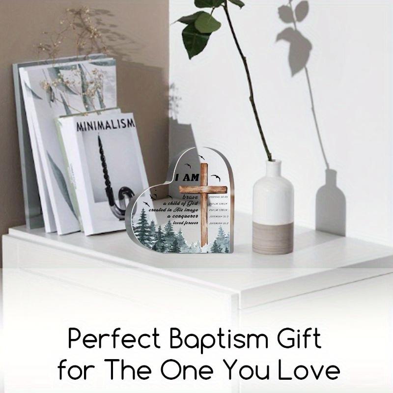 Inspirational Baptism Gift - Cherished Christian Souvenir for All Ages
