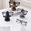 Funny Eyeglasses Stand Nose Shape Nose Resin Sculpture Desktop Glasses Holder  Home Decoration