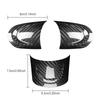 AIRSPEED Hard Carbon Fiber Steering Wheel Trim Cover for Mini Clubman Cooper Generation Interior Steering Wheel Button Decorative Stylish Custom