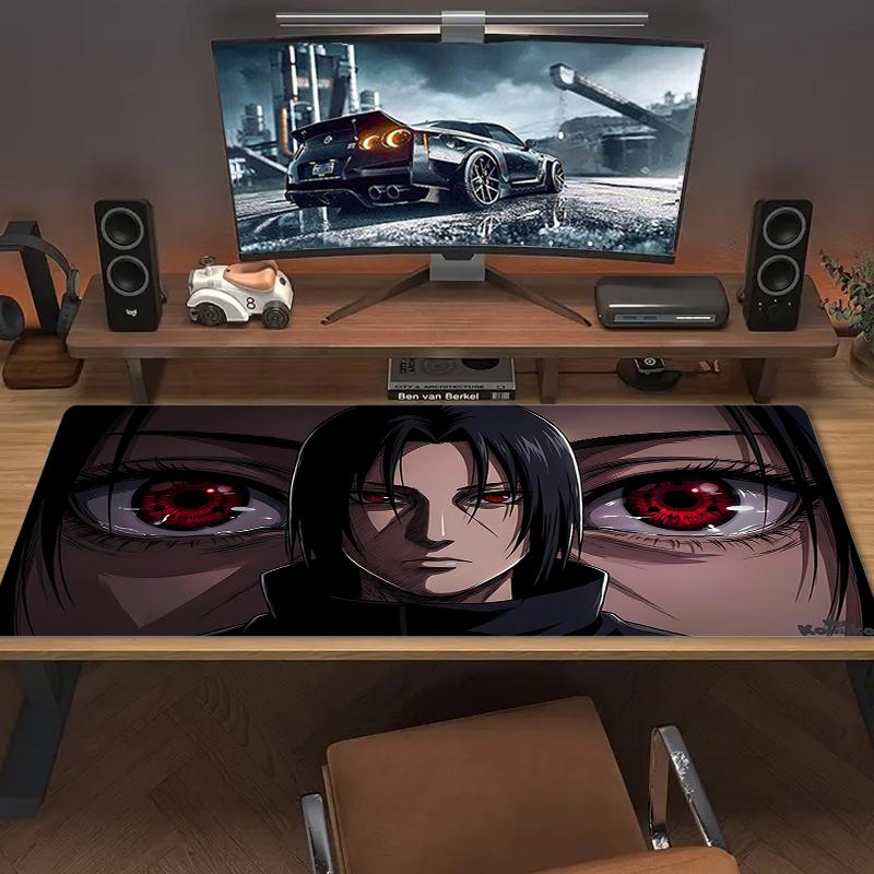 Beliebter Anime Mauspads Große Gaming Tischunterlage Rutschfest Laptop Tablet Großes Mauspads Xxl Matte Mini PC Spielmatte Mit Verriegelter Kante