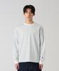 Champion Loose Fit Striped Long Sleeve T-Shirt Ecru
