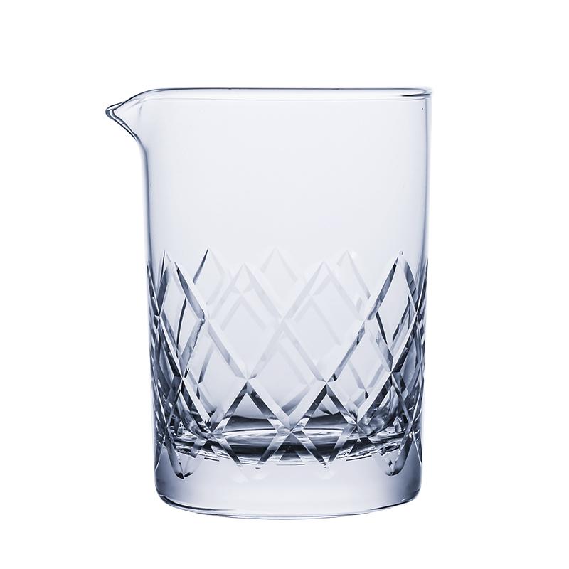 CRISON Cocktail Shaker Whiskey Glass Cup Professional Cocktail Stirring Cup Wine Bar mixing cups Bartender Mixing Bar Tool