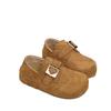 Cowhide Version All-inclusive Velvet Two Cotton Shoes, Children's Thick-soled Inner Height-increasing Women's Shoes Are Worn Twice On One Foot