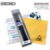 [Seiko] Watch Band, 18mm, Genuine Leather Strap, Men's, with Care Instructions (Black)
