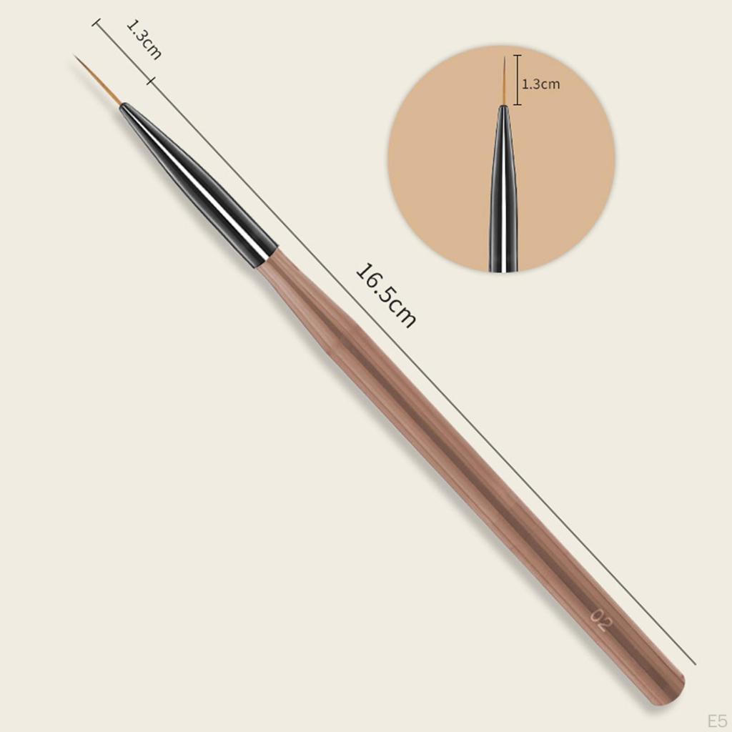 Acrylic Nail Art Brush Painting Drawing Pen Ideal Gift Gel Polish Design