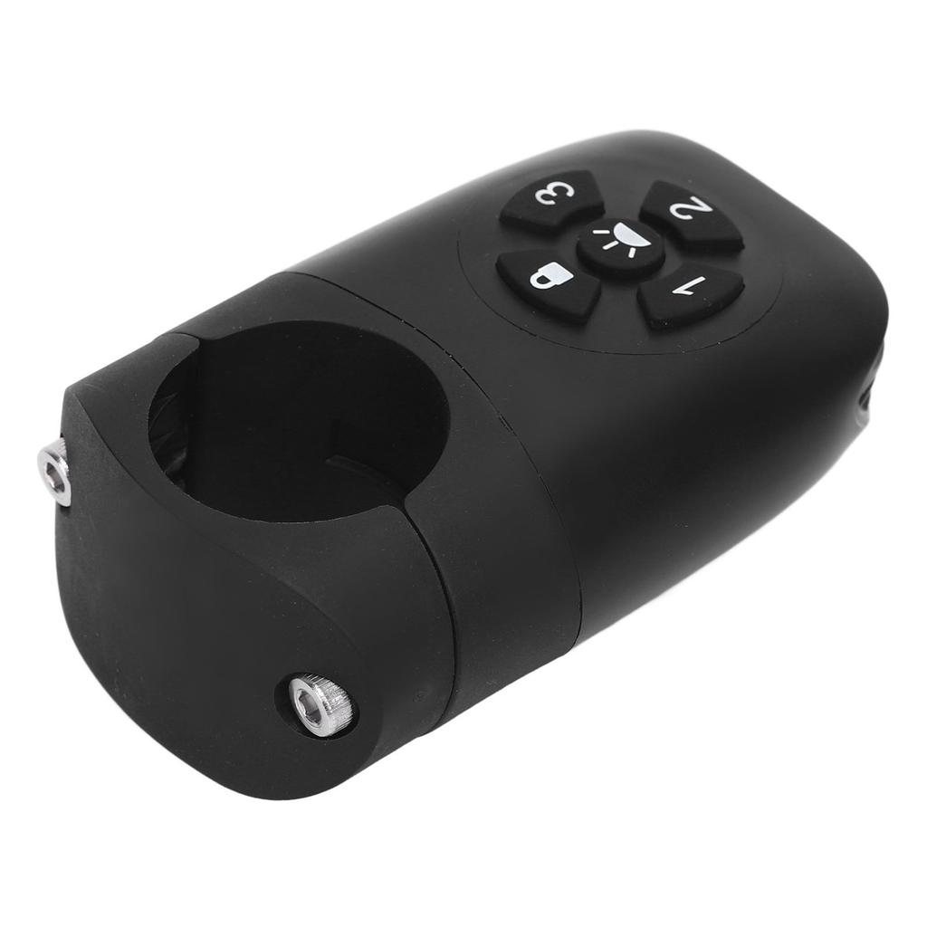 Bike Anti Theft Buzzer with Taillight 105dB 15 Second Sound Light Warning IP65 Rainproof Bike