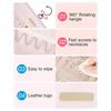 Jewelry Storage Bag, Hanging Storage, Double-Sided Roll-Up Hook Metal Hook Earring Necklace Ring Jewelry Holder-B61B