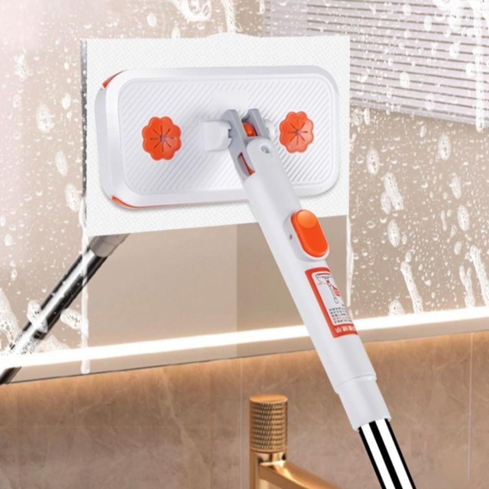 Locking Head Detachable Mini Mop Flexible Clip Face Towel Small Mop Spin Mop  Living Room