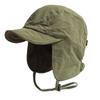 Windproof Velvet Pilot Hat Solid Color Winter Cap Japanese Bomber Hat  Outdoor