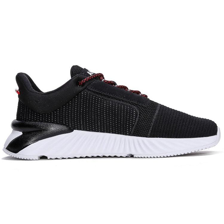 Anta Casual Shoes Men's Low Top Black/University Red 91918801-4