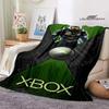 X-BOX LOGO printing blanket Flange Warm and beautiful blanket soft comfort bed blanket Home travel blanket birthday gift