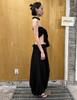 Gimmideoyeong G_Lace Knit Balloon Pants / Black
