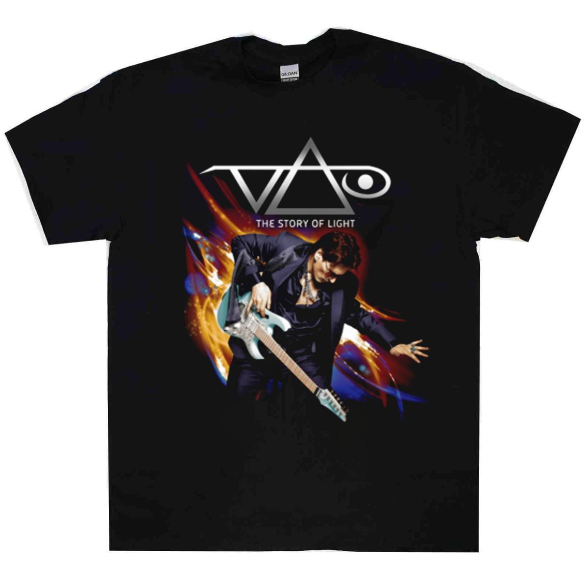 Steve Vai The Story Of Life Short Sleeve Black S to 5XL Shirt SG963 S разноцветный