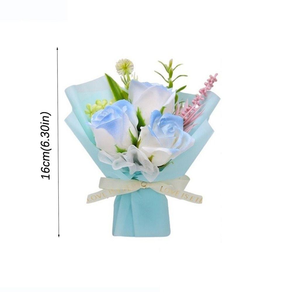 Forever Gift Graduation Bouquet Artificial Rose Flower Bouquet  Birthday Bouquet Gift