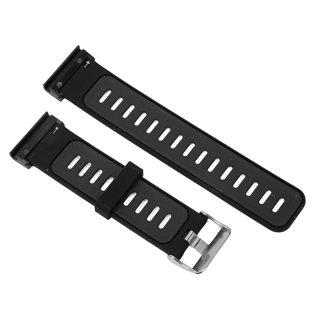 Silikon Smartwatch-Armband Größe Verstellbar Metallschließe 2 Farben Uhrenarmband für COROS Vertix 2