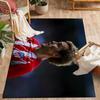 Atletico Madrid Player Floor Mat Design for Game Room Hallway Study room Bedrooms Anti-slip Rug Decorate Offices
