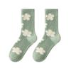Women's Autumn and Winter Mid-calf Socks, Mink Fleece Thickened Warm Floor Socks, Sleeping Socks, Coral Fleece Socks