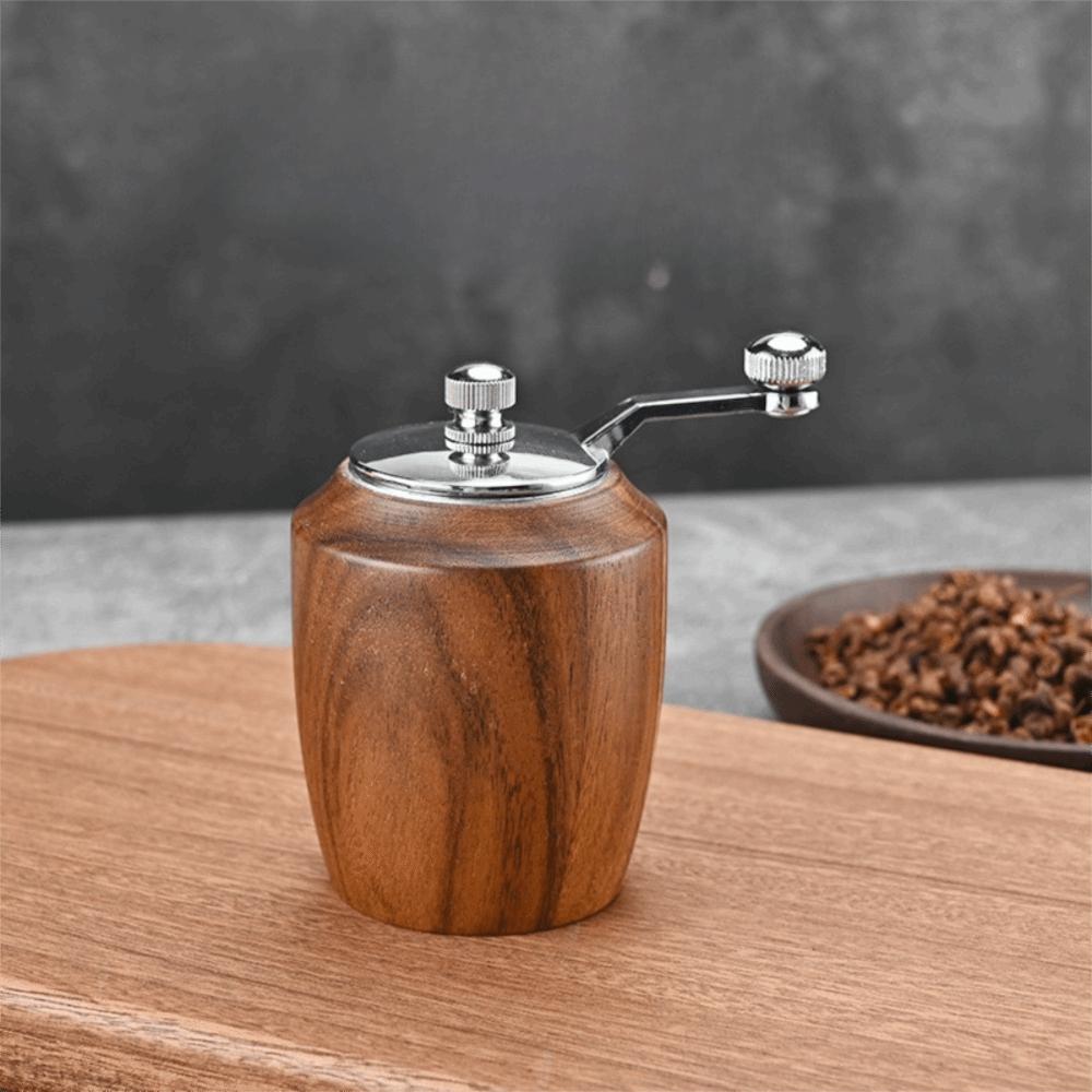 Manual Wooden Salt Pepper Grinder Adjustable Coarseness Pepper Grinding Bottle BBQ Salt Mill  Steak