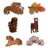 Acrylic Animal Hair Claw for Girls Harvest Festival Animal Claw Clip Hair Styling Clip Hair Clamp for Adult Casual Wear