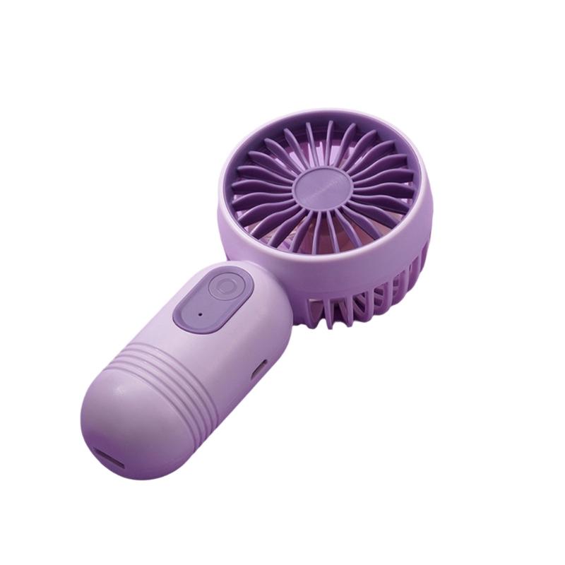 Convenient USB Fan Lightweight Cooling Fan Camping Fan Small Handhelds Fan Plastic Office Fan Perfect for Everyday Use