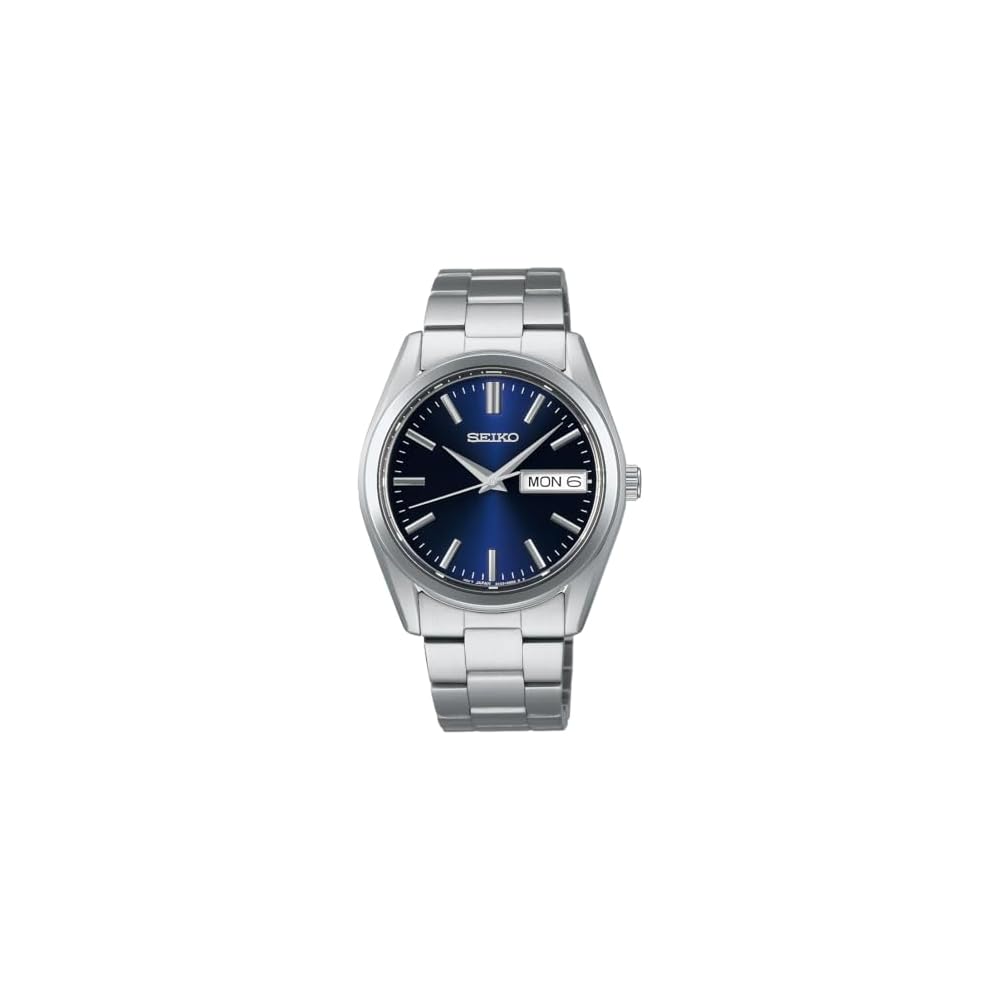 Seiko Selection SBTH009 Men's Quartz Watch Battery Operated Date Day Calendar Navy Dial S Series Stainless Steel
