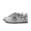 Nike Air Force 1 Low Skateboard Shoes GS Distressed Gray DH2920-111(Team186-)