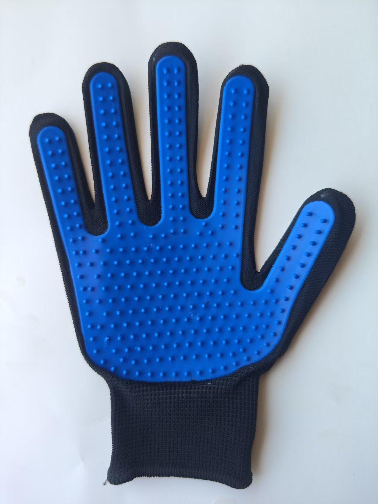 

Pet Hair Glove Comb Pet Dog Cat Grooming Cleaning Glove Deshedding Hair remover Massage Brush Animal Supplies Cat Accessoies