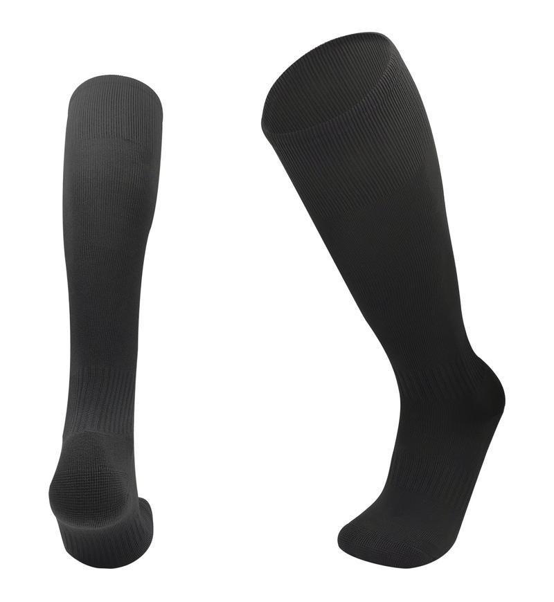 Long Tube Knee Football Socks Adult Solid Color Versatile Children'S Football Socks Towel Bottom Sweat-Absorbing Non-Slip Wear-Resistant Shock Socks