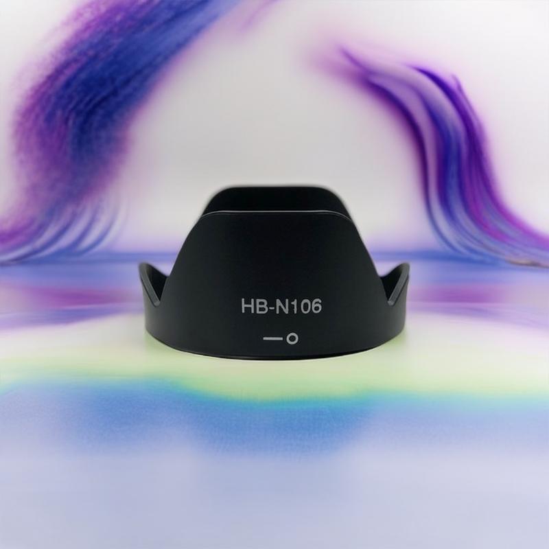 Lens Hood for DSLR Camera Lens HB-N106 Sunshade Reversible- for AF-P DX 18-55mm f/3.5-5.6G Outdoor Photography