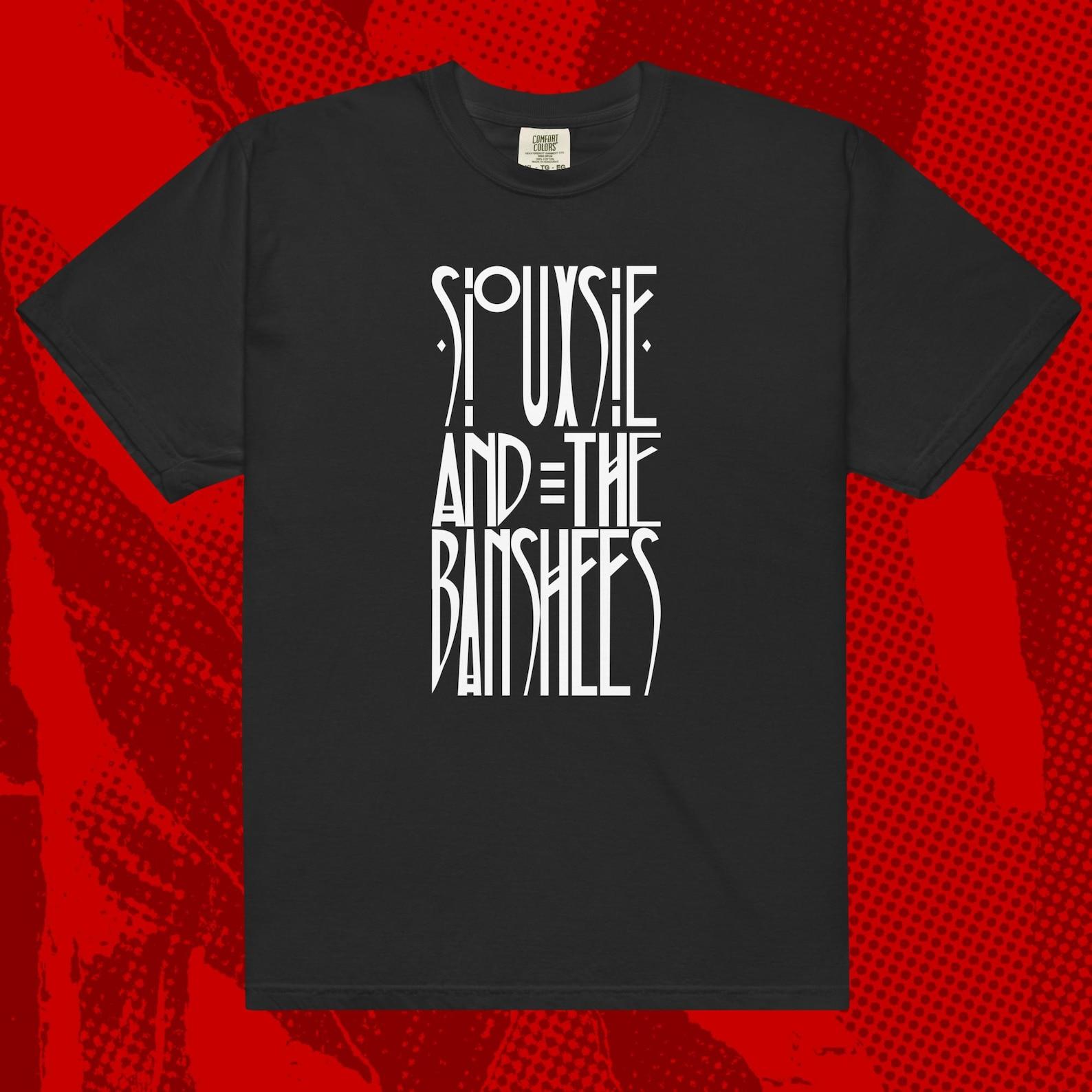 Siouxsie and The Banshees Logo Shirt | Goth New Wave Cure Bauhaus Sisters of Mercy 2XL