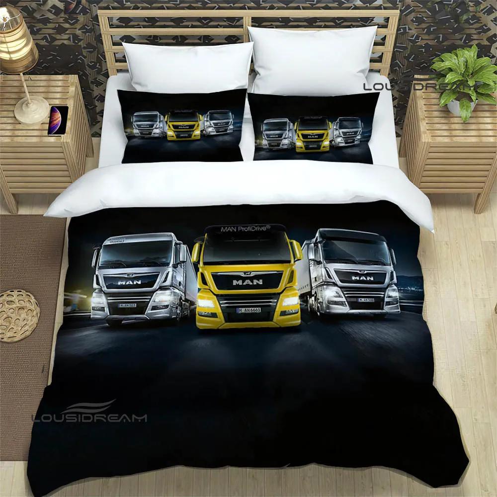 3D Cilvēka kravas auto Retro apdrukāti