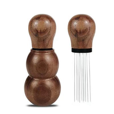 Goede Espresso Doseer Tool 10 Pin Dispenser 0.36Mm Koffie Roerder Poeder Tamper Koffie Roerstaaf Barista Accessoires