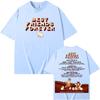 Best Friends Forever 2025 T Shirt Short Sleeve Fashion Round Neck Tee-shirt 100%Cotton Soft Tshirt Summer Tops