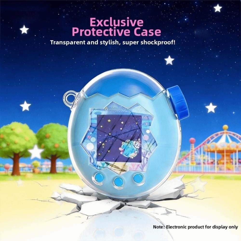Tamagotchi Paradise için PC Koruyucu Kılıf Koruyucu Şeffaf Sert Kabuk Dekoratif Çizilmez Koruyucu Kılıf