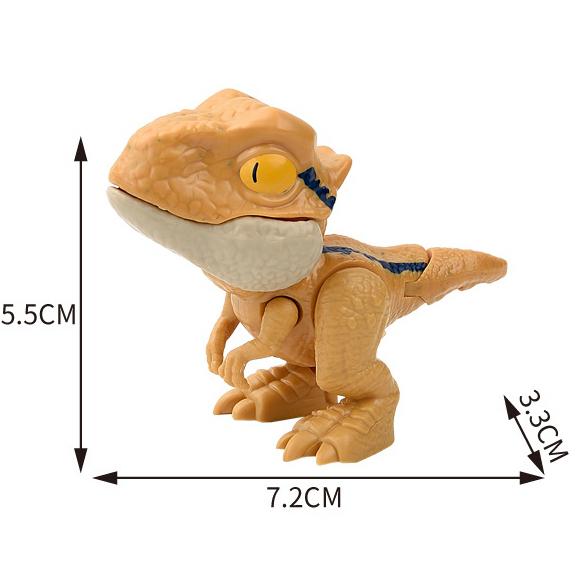 Finger Biting Dinosaur Toy Multi Joint Movable Jurassic Toys Dinosaur Tyrannosaur Finger Biting Dinosaur Model Toy Gift
