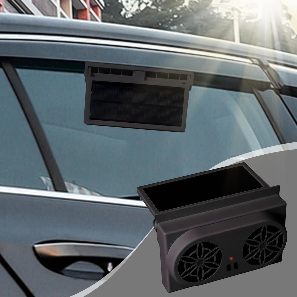 Car Ventilation Fan, Solar & USB Powered, Car Fan, Car Ventilation, Car Ventilation, Solar
