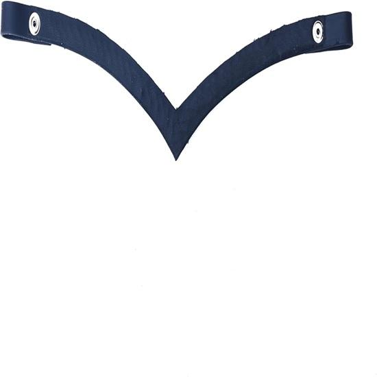 Stylish V-Shaped Horse Bridle Snap browband Made from Durable Leather .