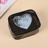 Sequin Heart PVC Transparent Cosmetic Bag Simple Ladies Large Capacity Travel Portable Waterproof Sundry Storage Toiletry Bags