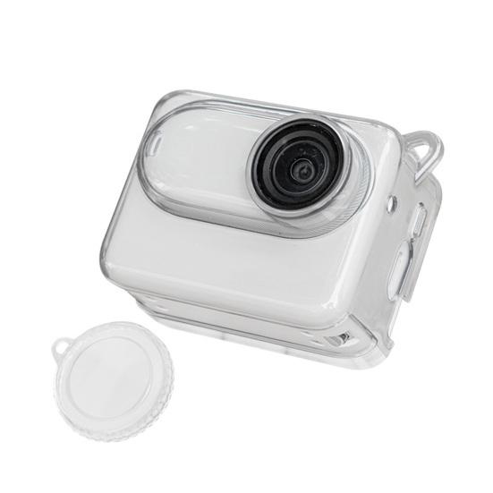 Action Camera Protective Case for Insta360 GO 3S Waterproof Shockproof Sports Camera Protector Clear