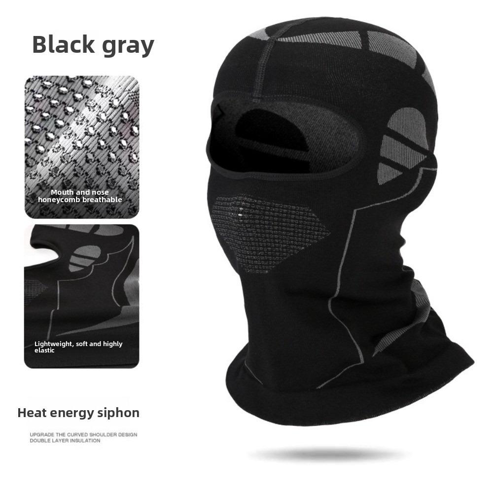Breathable Motorcycle Balaclava Face Cover High Stretchy Helmet Hood Cycling Bike Scarf  Winter Ski