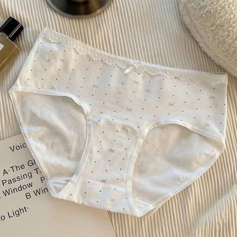 Big Size Girls Summer Thin New Sweet Floral Waist Breathable Underwear