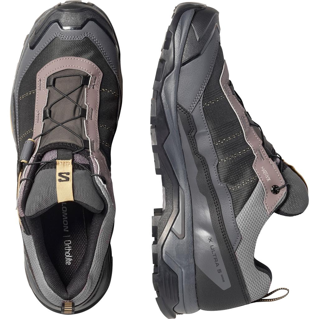 SALOMON X ULTRA 5 Fabric Cushioning Abrasion Resistant Waterproof And Breathable Coverage Support 491669