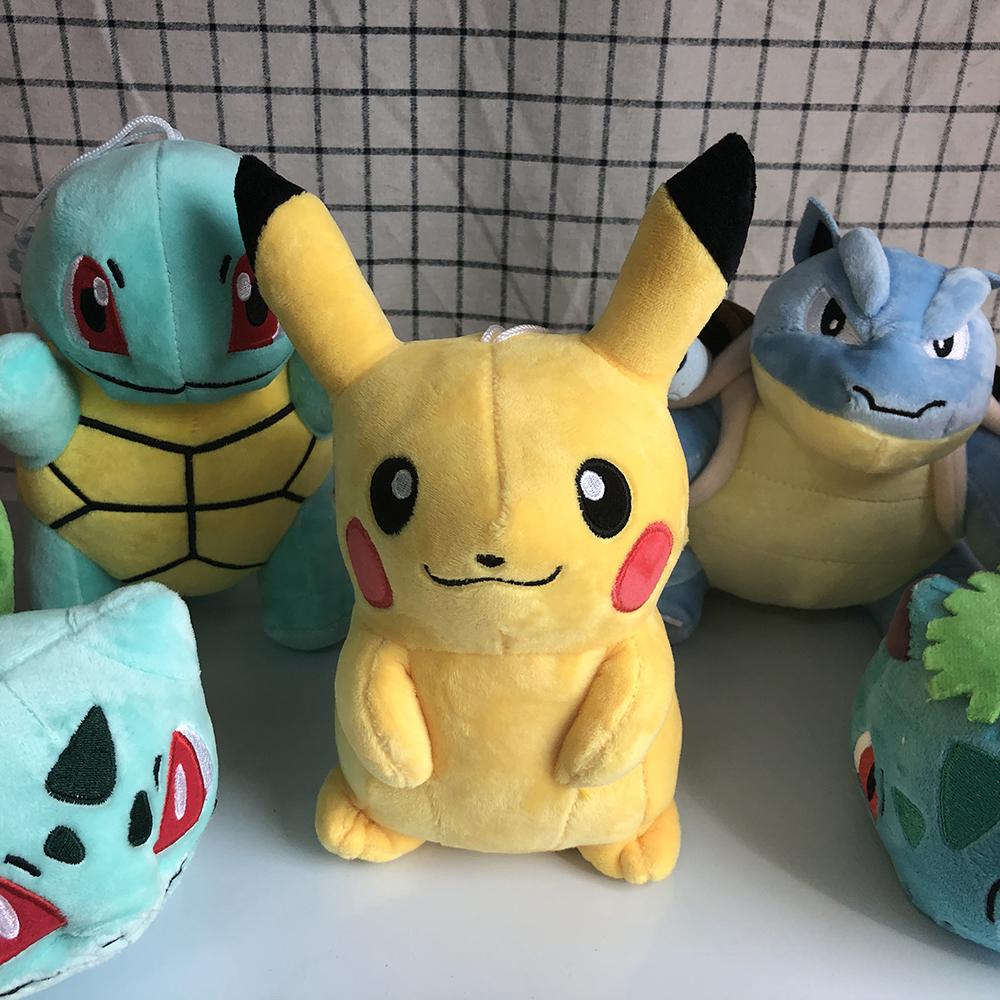 Pokemon 70 Types Charizard Gengar Plush Pikachu Toys Oshawott Celebi Sylveon Stuffed Doll Sprigatito Fuecoco Plushies Xmas Gifts