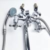 Wall-Mounted Hot & Cold Shower Bathtub Faucet Set