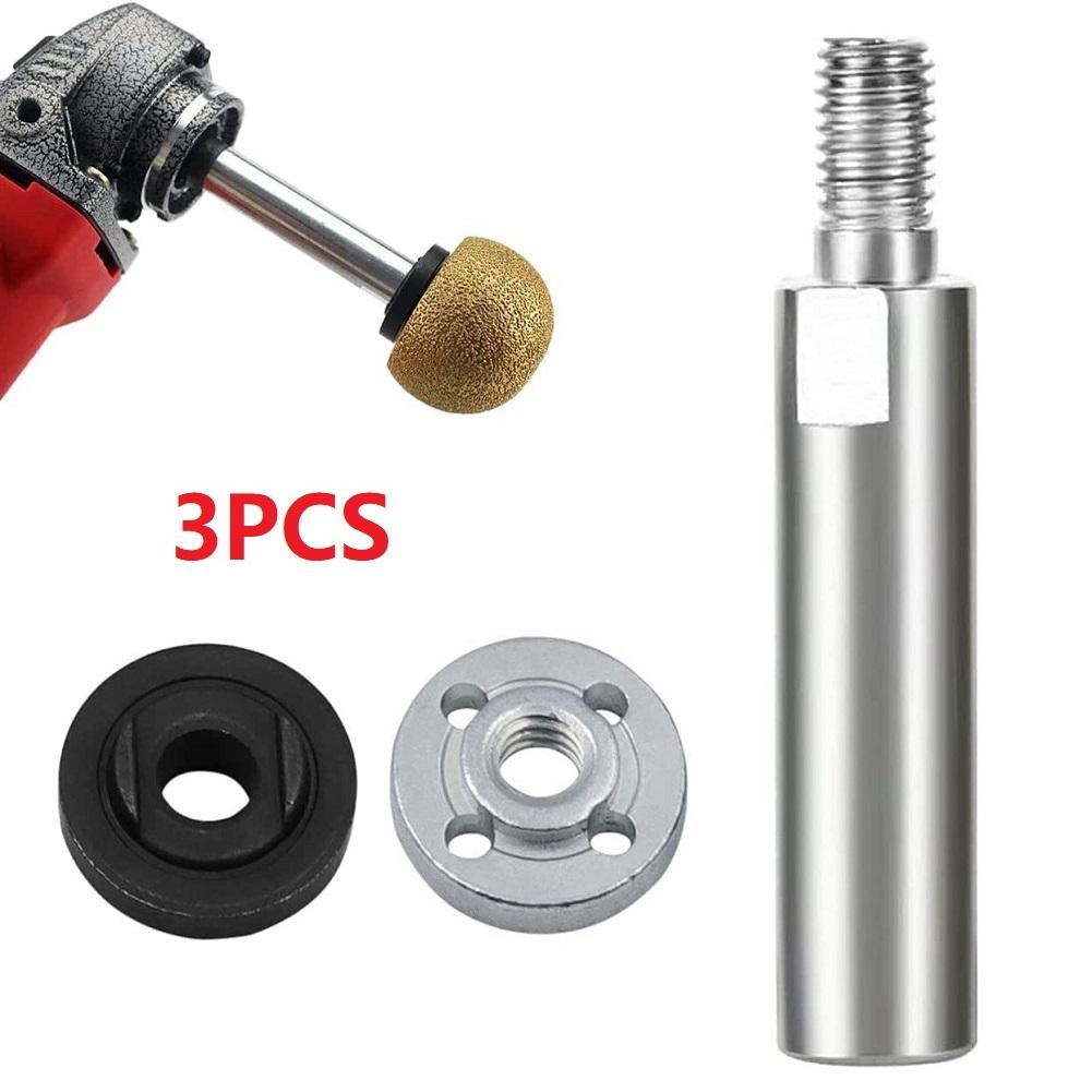 M-10 Arbor Connector Adapter Angle Grinder Polisher Lengthen Connecting Rod Multi-function Angle Grinder Accessories With Plates