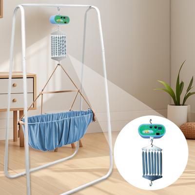 Spring Cradle Motor with Controller No Noise Electric Baby Swing Controller Motor Up To 20kg/44 Lbs Hanging Baby Cradle Motor with Timer Adjustable