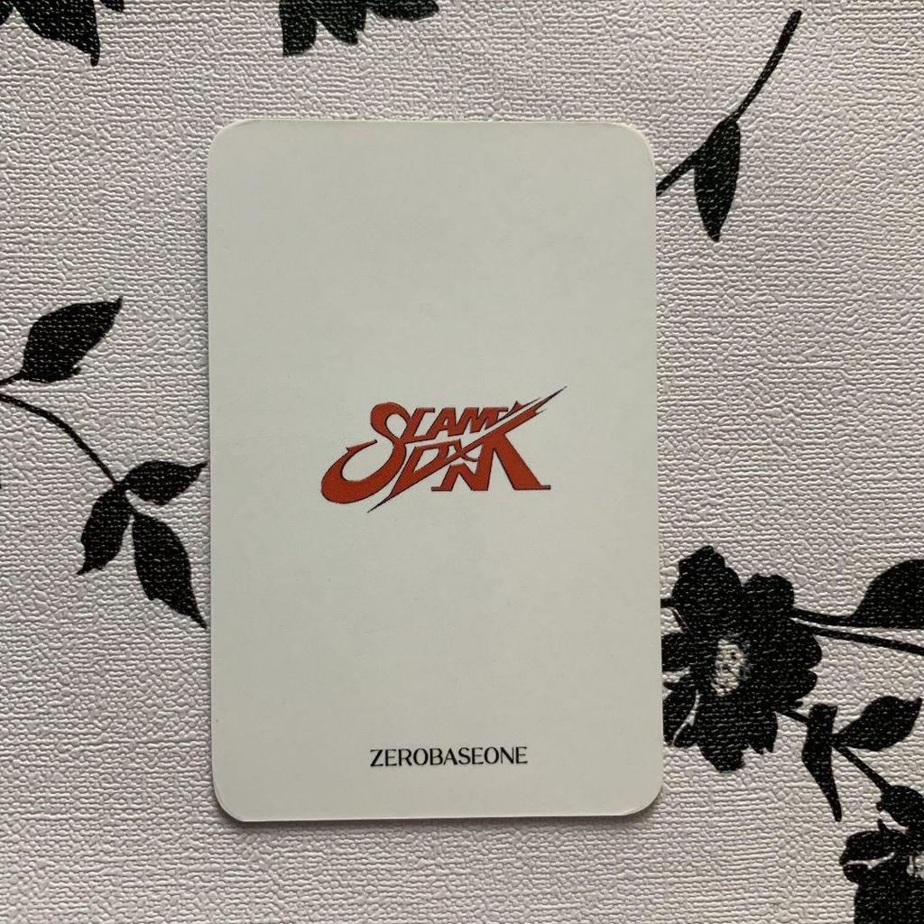 [USED] ZB1 Sanok Song Hanbin MCD SLAMDUNK Limited Edition 200 Trading Cards