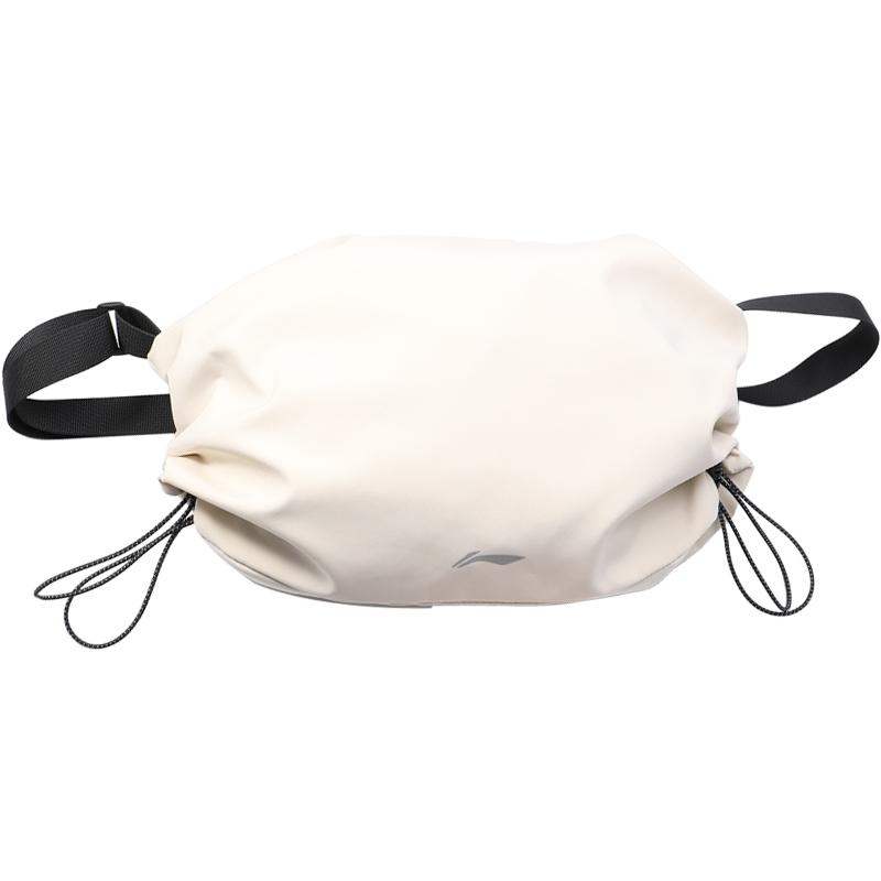 

Li-Ning Large Capacity Sports Leisure Multifunctional Anti-Slip Wear-Resistant Cycling Bag Fabric Waist Bag Regular Unisex Bags LBKT331-3 Black