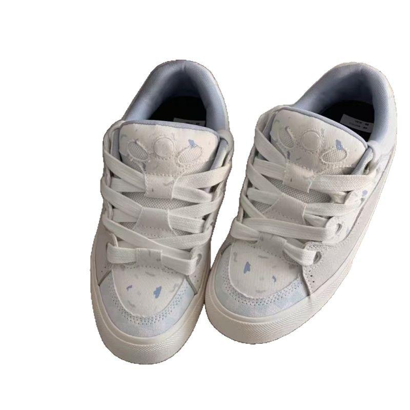 Niche Design Blueberry Cake Color Scheme Bread Shoes High Value Couple Casual Shoes Guochao Skateboard Shoes