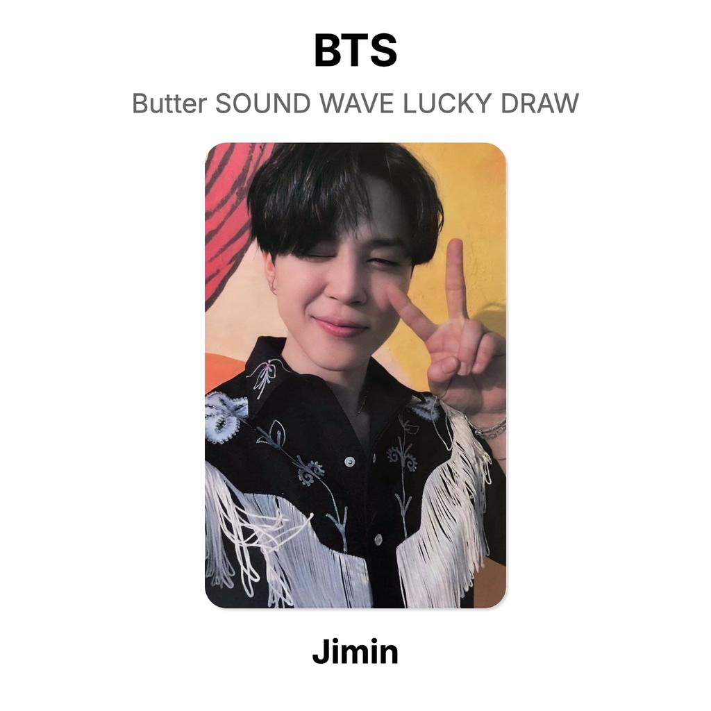 BTS Butter SOUND WAVE LUCKY DRAW Official Photocard